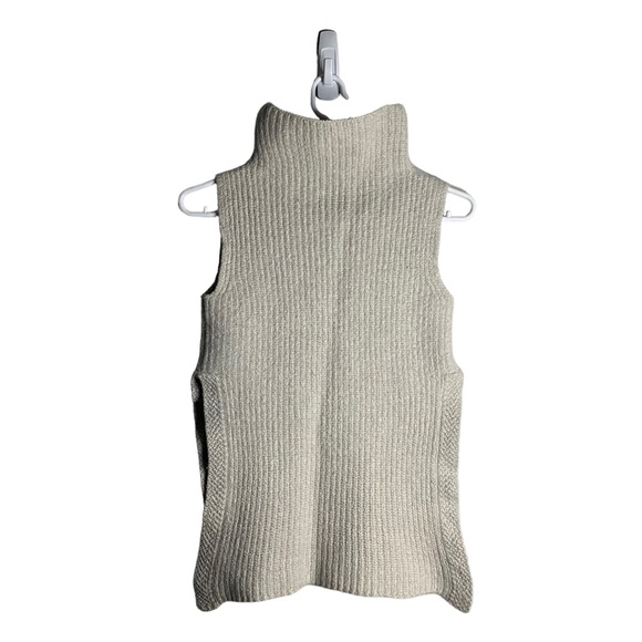 Wilfred Women's Light Gray Durandal Sleeveless Cowl Neck Sweater - Picture 9 of 9